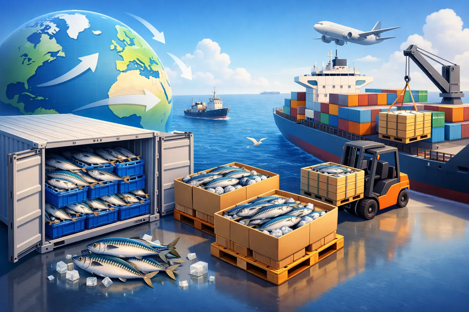 Atlantic Mackerel Exporter for Bulk Supply