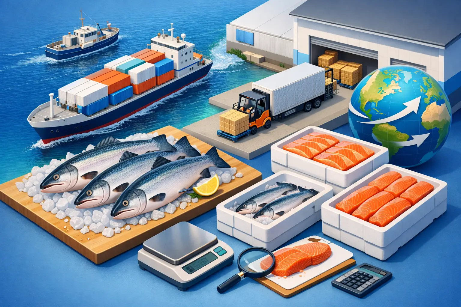 Atlantic salmon wholesale