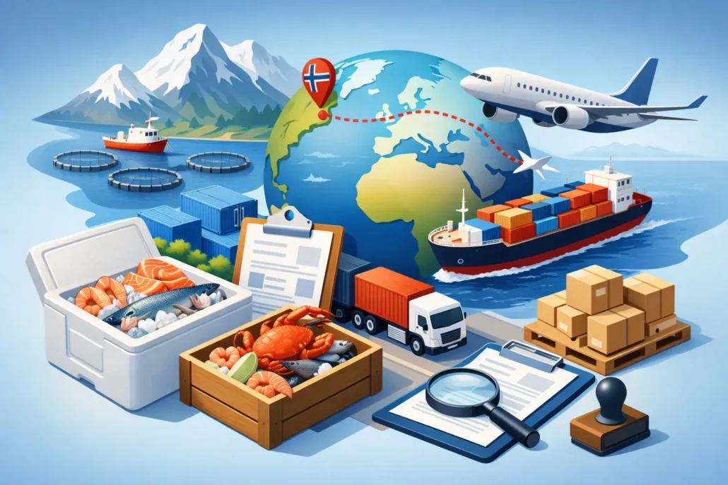 How to Import Seafood From Norway