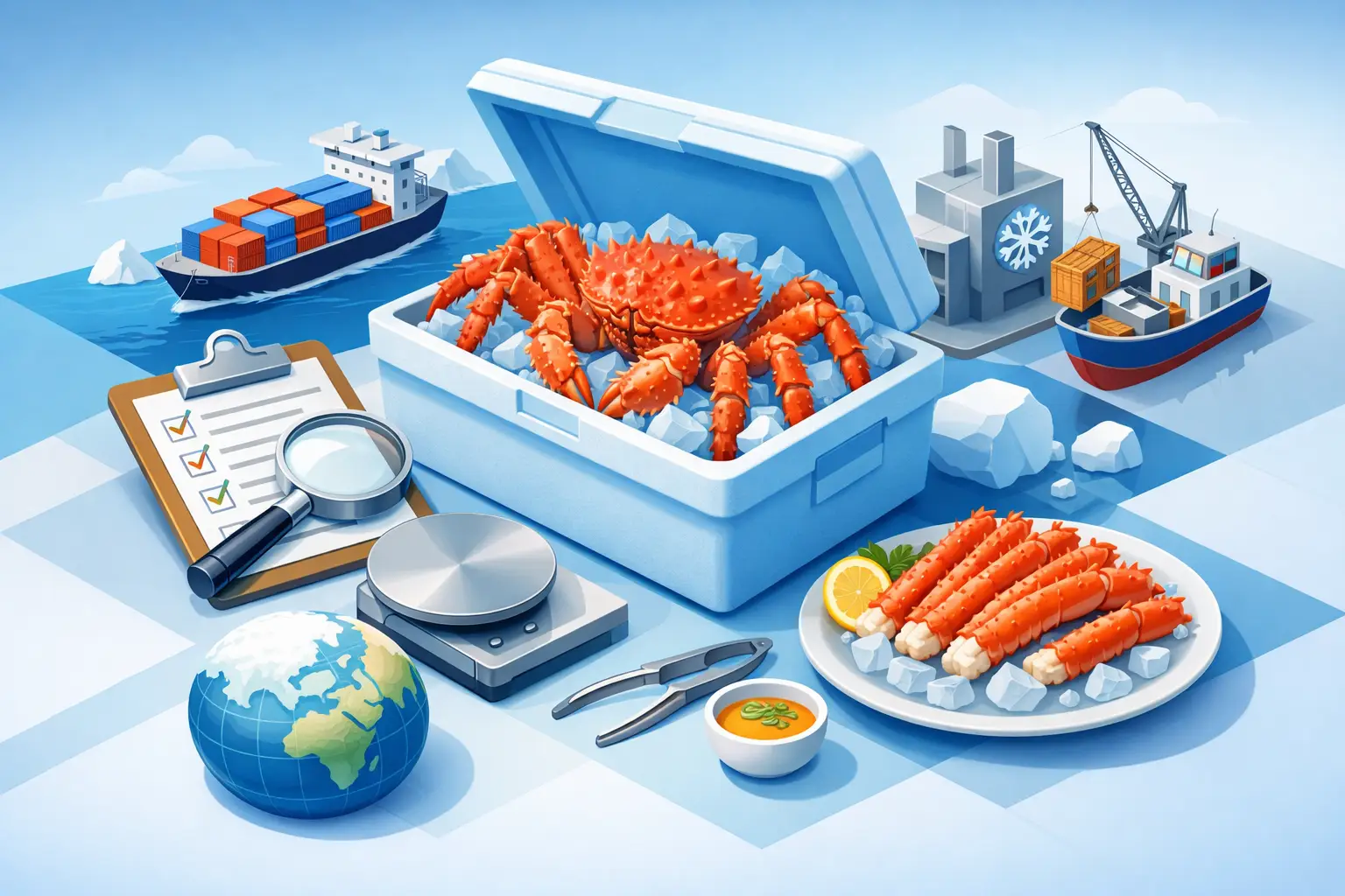 How to Source Frozen King Crab Right