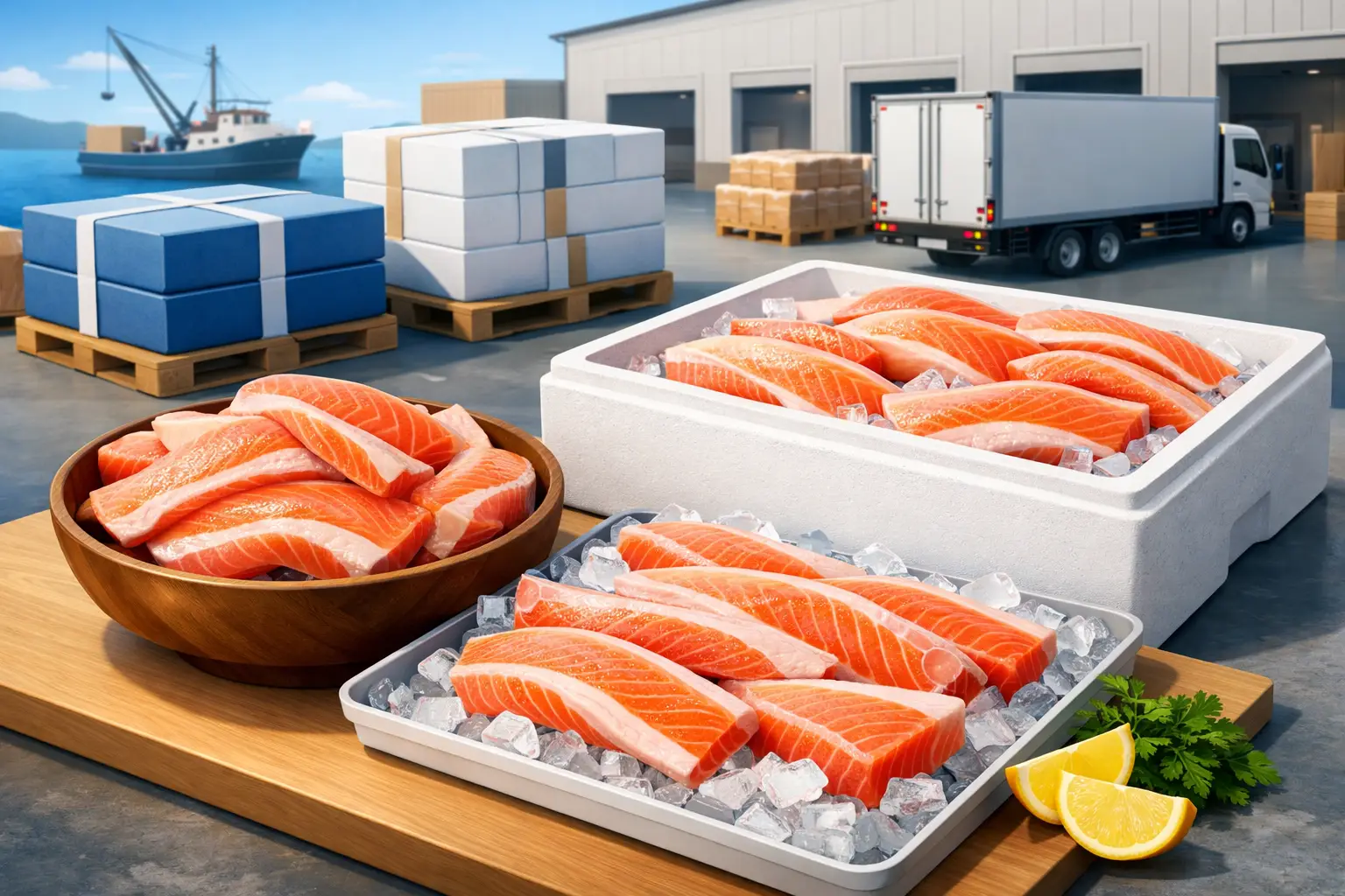 Salmon Bellies Wholesale for Bulk Buyers