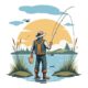 43347423-un-pescatori-attraente-pesce-pesca-vettoriale