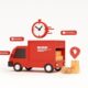 red-delivery-car-deliver-express-shipping-fast-delivery-background-3d-rendering-illustration_56104-1910